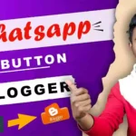 whatsapp chat button blogger
